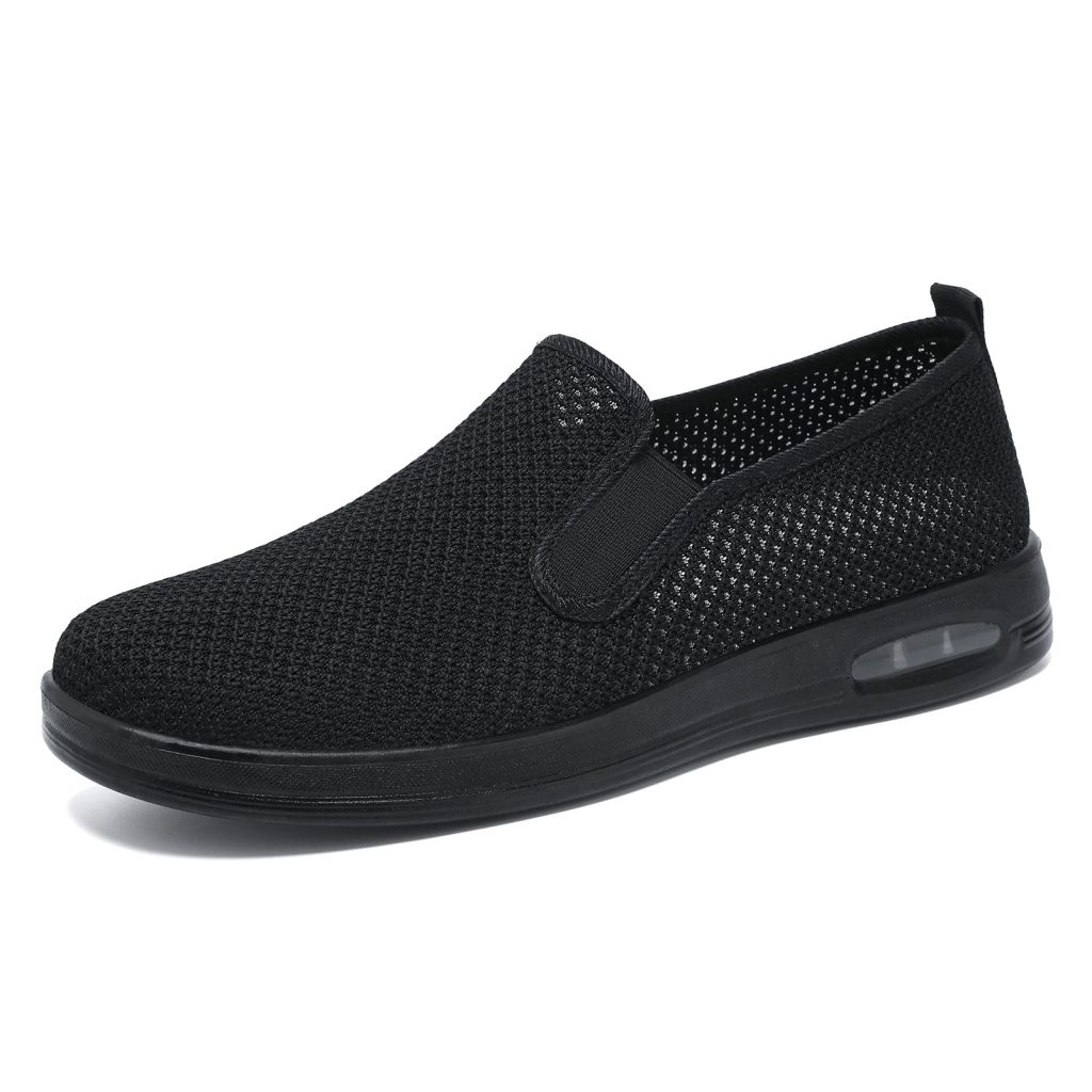 Mesh Air Cushion Slip-On Casual Shoes