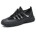 Black Outdoor Breathable Mesh Hiking Shoes