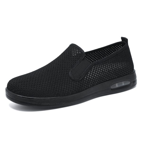 Mesh Air Cushion Slip-On Casual Shoes