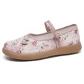 Women's New Chinese Style Floral Print Mary Jane Soft-Sole Flats